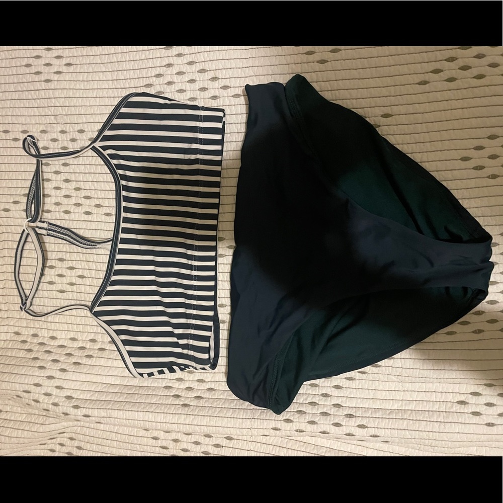 Senita Mia Bikini Top and Mid Rise Swim Bottoms SET—MOVING SALE